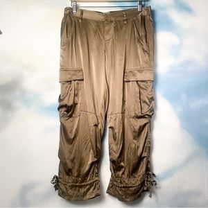 Joie satin cargo pants